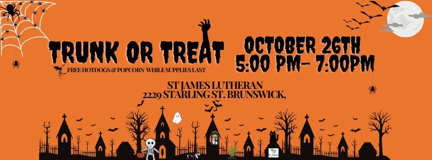 Experience Halloween Magic at Brunswick’s Trunk or Treat – Free Food & Festivities!