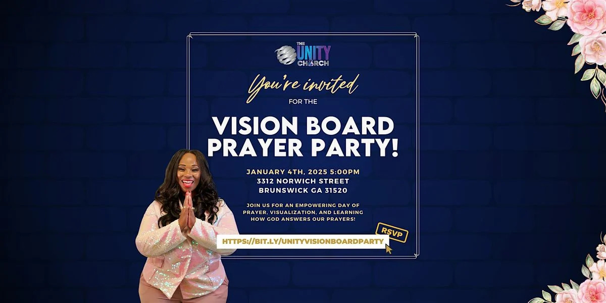 Visualize Your Dreams at Brunswick's 2025 Vision Board Prayer Party